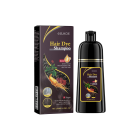 EELHOE Natural Brown Hair Conditioner Shampoo Botanical DIY Hair Cleansing Herbal Hair Tinting Shampoo (Option: Indescribable)
