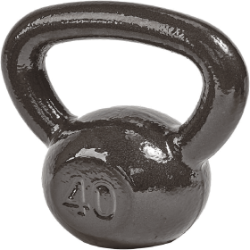 Only Supports Self Pickup Cast Iron Kettlebell Weights For Home Gym, Heavy Duty Strength Training, Exercise Equipment For Functional Fitness, Mul (Option: 40lb)