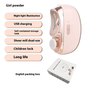 Nail Grinder, Electric Nail Clipper, Anti-pinch Nail Clipper For Children And Adults, Multi-purpose Nail Grinder (Color: Pink)