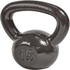 Only Supports Self Pickup Cast Iron Kettlebell Weights For Home Gym, Heavy Duty Strength Training, Exercise Equipment For Functional Fitness, Mul (Option: 15LB)